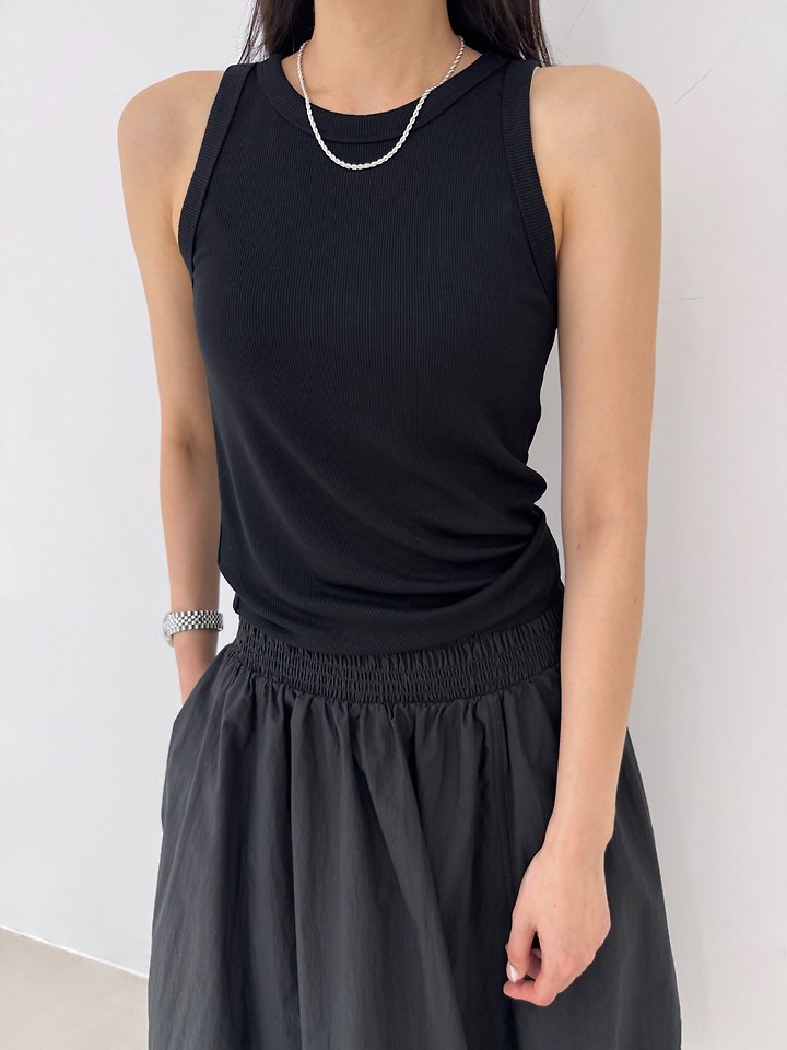 Neroli36 - Korean Women Fashion - #womensfashion - Halter Sleeveless Top - 7