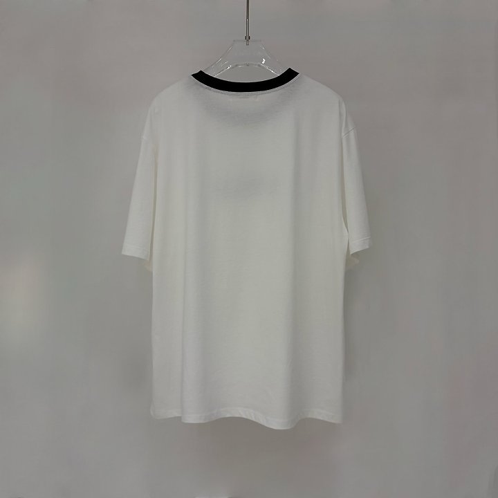 Neroli36 - Korean Women Fashion - #womensfashion - Contrast Box Tee - 3