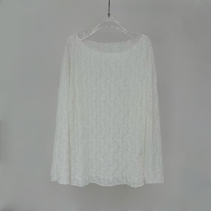 Neroli36 - Korean Women Fashion - #womensfashion - Knit Tee - 2