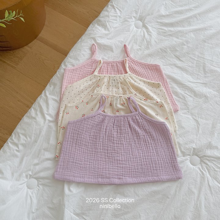 Ninibello - Korean Baby Fashion - #babyboutique - (BEBE) Momo Sleeveless Top