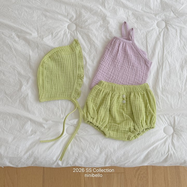 Ninibello - Korean Baby Fashion - #babyboutiqueclothing - (BEBE) Kong Kong Frill Bonnet - 9