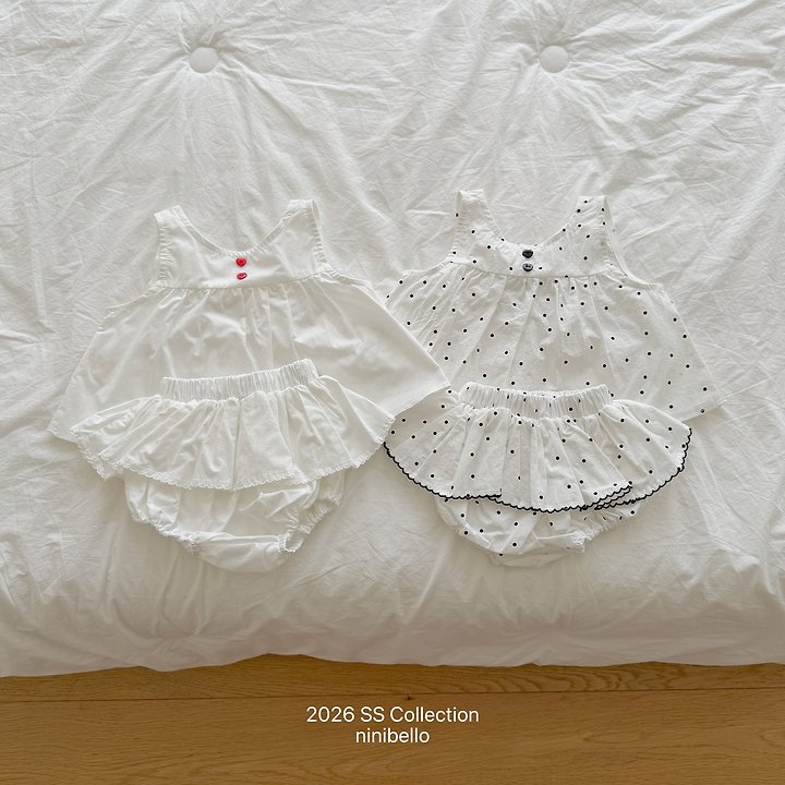Ninibello - Korean Baby Fashion - #babyboutiqueclothing - (BEBE) Bubble Pop Sleeveless Blouse - 6