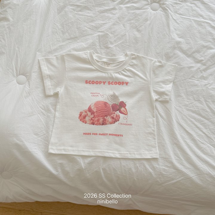 Ninibello - Korean Baby Fashion - #babyboutiqueclothing - (BEBE) Scoop Scoop Tee - 4