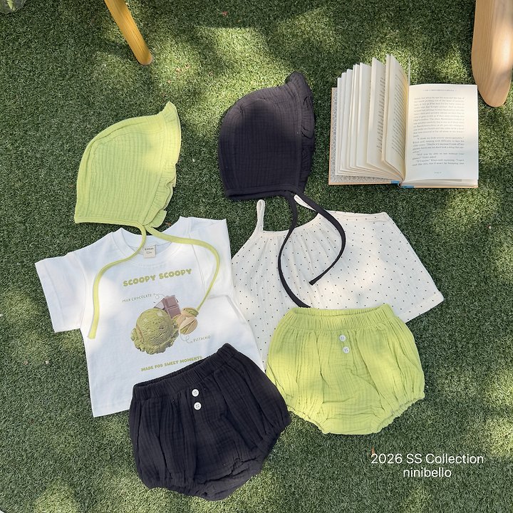 Ninibello - Korean Baby Fashion - #babyfashion - (BEBE) Kong Kong Frill Bonnet - 11