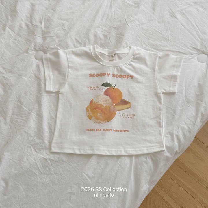 Ninibello - Korean Baby Fashion - #babyfashion - (BEBE) Scoop Scoop Tee - 5