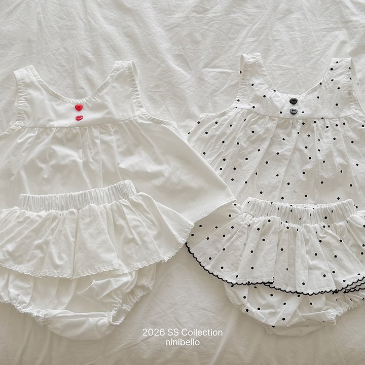 Ninibello - Korean Baby Fashion - #babyfever - (BEBE) Bubble Pop Sleeveless Blouse - 9