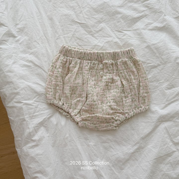 Ninibello - Korean Baby Fashion - #babyfashion - (BEBE) Kong Kong Button Bloomers - 4
