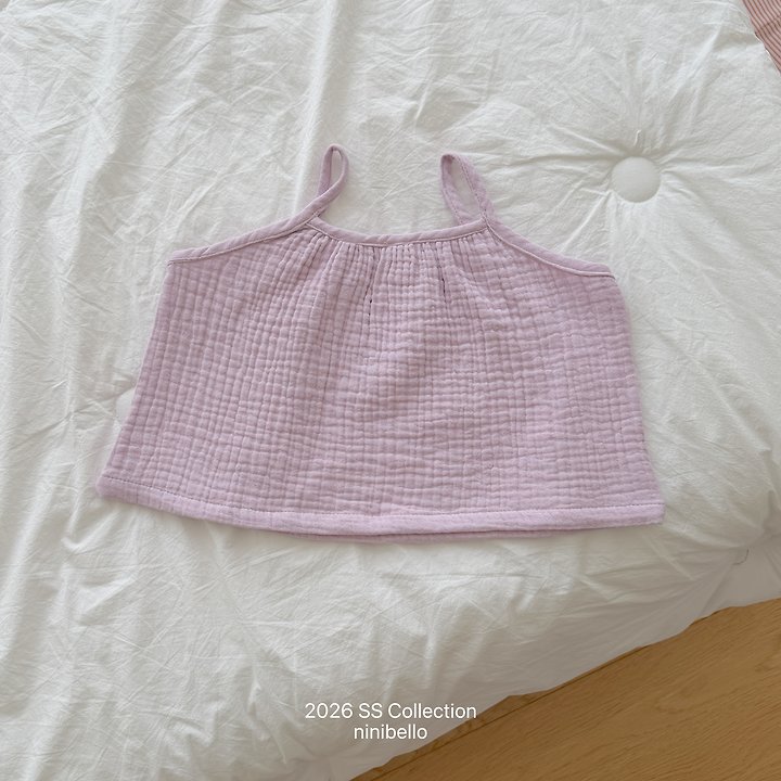 Ninibello - Korean Baby Fashion - #babygirlfashion - (BEBE) Momo Sleeveless Top - 6