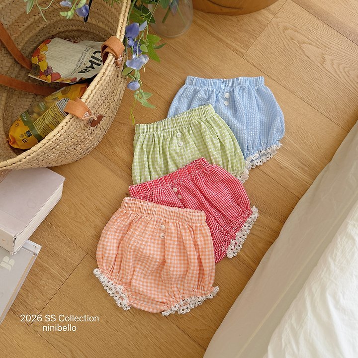 Ninibello - Korean Baby Fashion - #babylifestyle - (BEBE) Sweet Lace Bloomers - 5