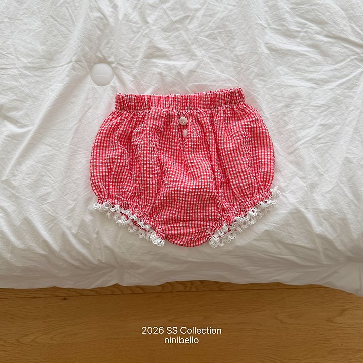 Ninibello - Korean Baby Fashion - #babyoninstagram - (BEBE) Sweet Lace Bloomers - 6