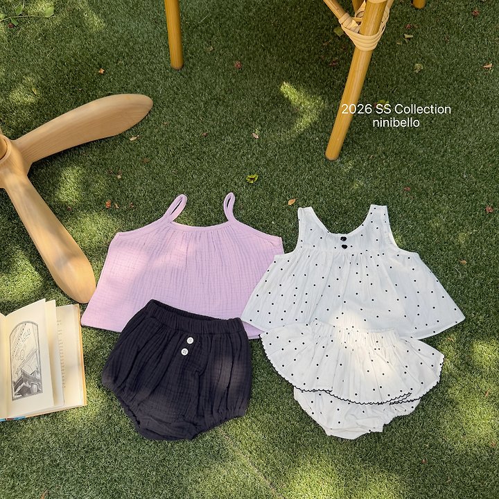 Ninibello - Korean Baby Fashion - #babyoutfit - (BEBE) Momo Sleeveless Top - 11
