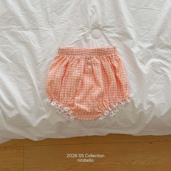 Ninibello - Korean Baby Fashion - #babyoutfit - (BEBE) Sweet Lace Bloomers - 8