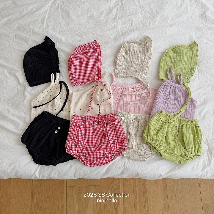 Ninibello - Korean Baby Fashion - #onlinebabyshop - (BEBE) Kong Kong Frill Bonnet - 6