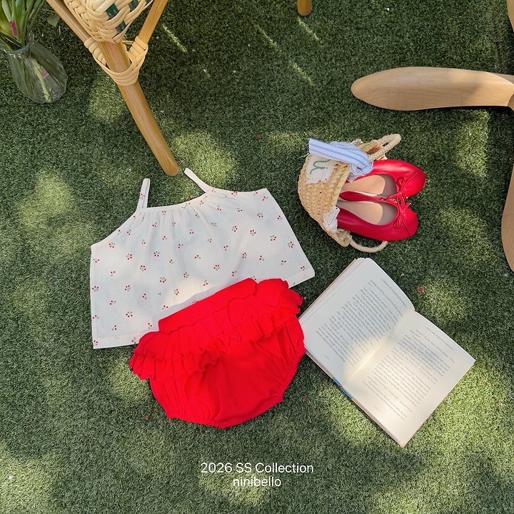 Ninibello - Korean Baby Fashion - #onlinebabyshop - (BEBE) Pepe Frill Bloomers - 11