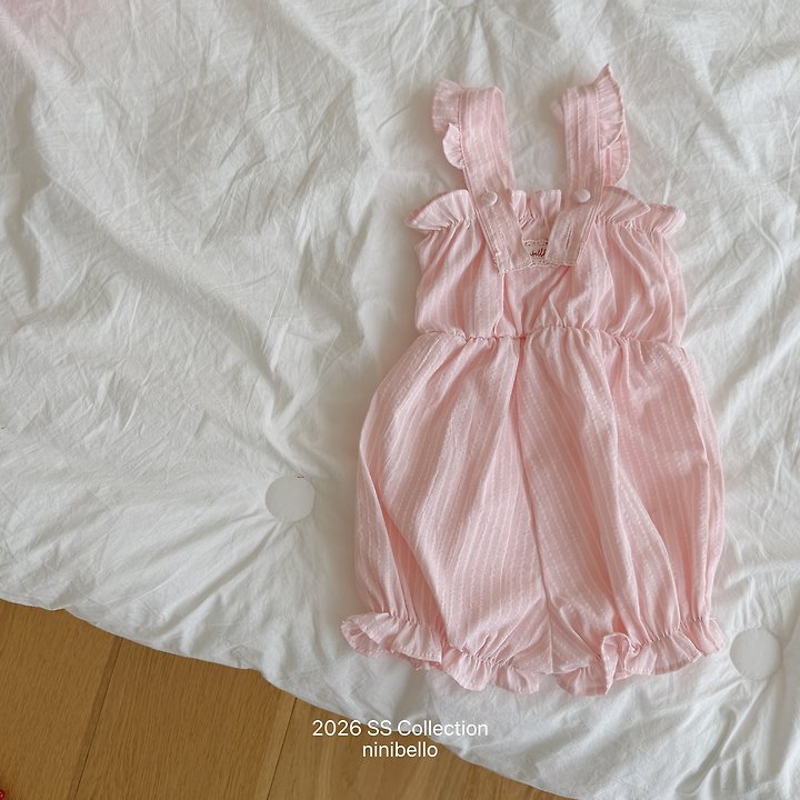 Ninibello - Korean Baby Fashion - #smilingbaby - (BEBE) Picnic Overall Suit - 5