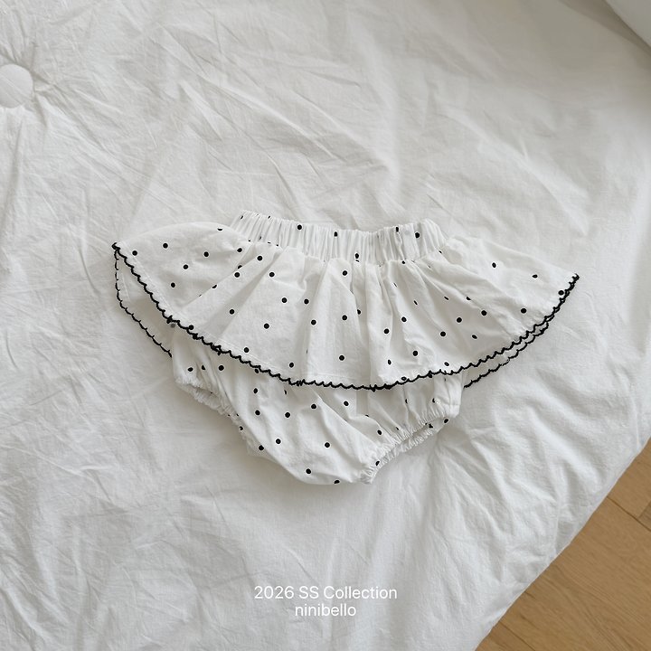 Ninibello - Korean Baby Fashion - #smilingbaby - (BEBE) Bubble Pop Skirt Bloomers - 3