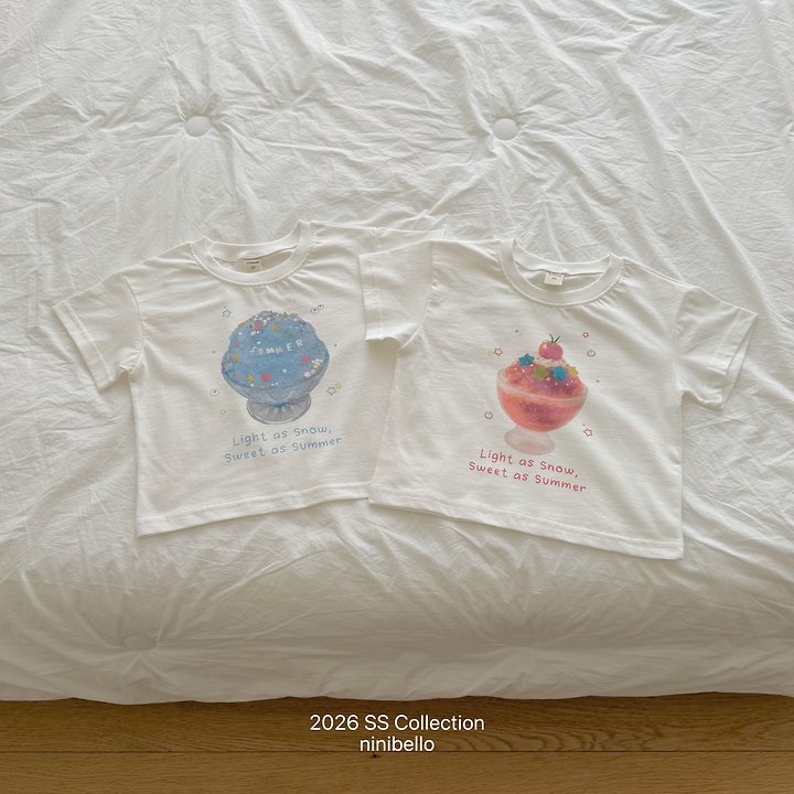 Ninibello - Korean Children Fashion - #Kfashion4kids - Summer Bingsu Tee