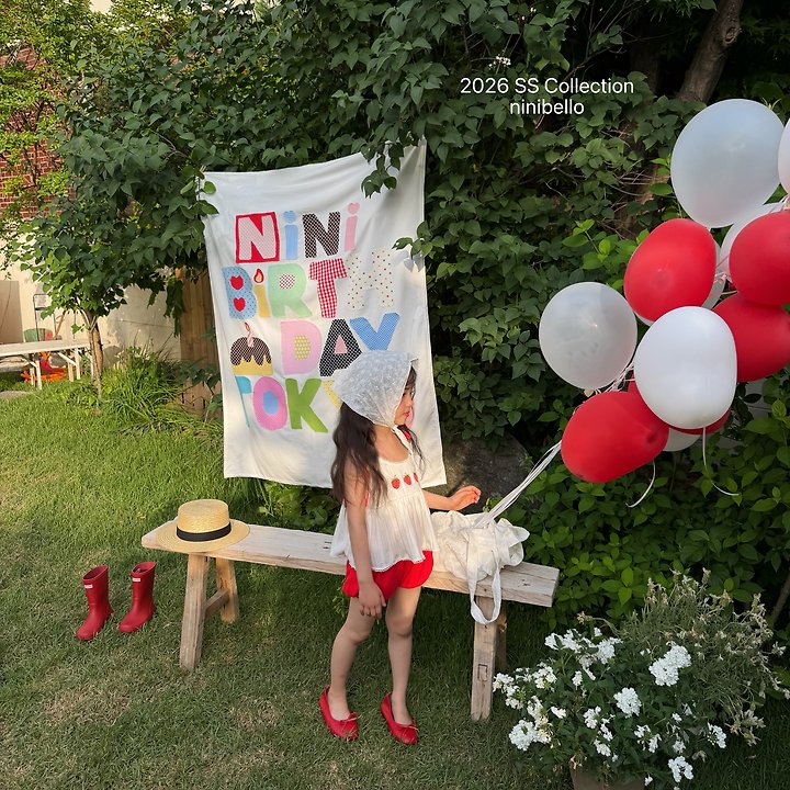 Ninibello - Korean Children Fashion - #Kfashion4kids - Berry Eyelet Blouse Top - 3