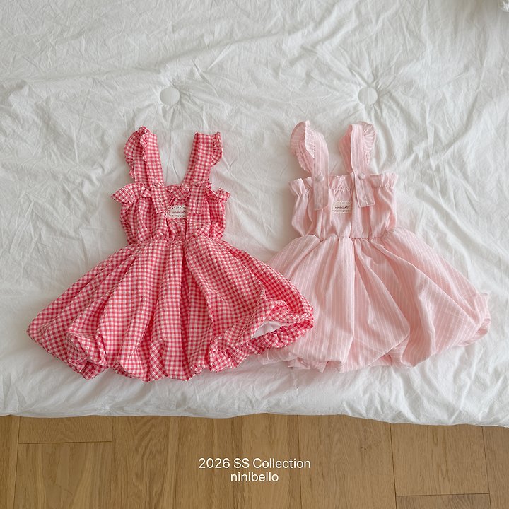Ninibello - Korean Children Fashion - #Kfashion4kids - Picnic Overall One-piece