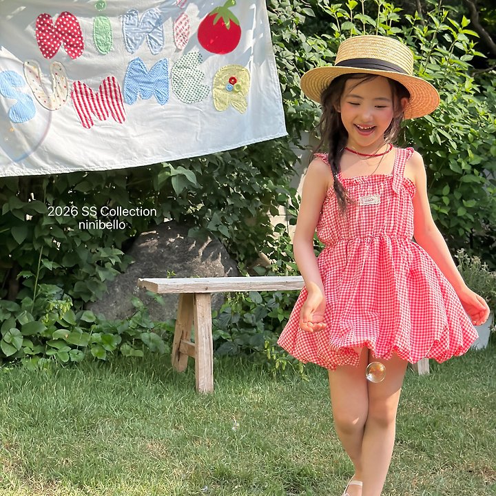 Ninibello - Korean Children Fashion - #childofig - Picnic Overall One-piece - 7