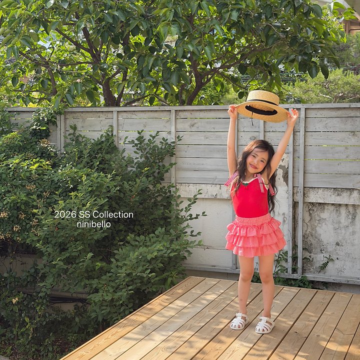 Ninibello - Korean Children Fashion - #childrensboutique - Cherry Bonbon Sleeveless Top - 9