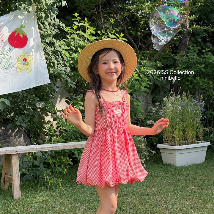 Ninibello - Korean Children Fashion - #childrensboutique - Picnic Overall One-piece - 8