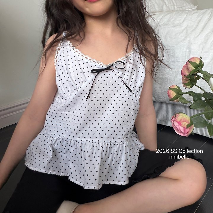 Ninibello - Korean Children Fashion - #childrensboutique - La Vie En Sleeveless Blouse - 5