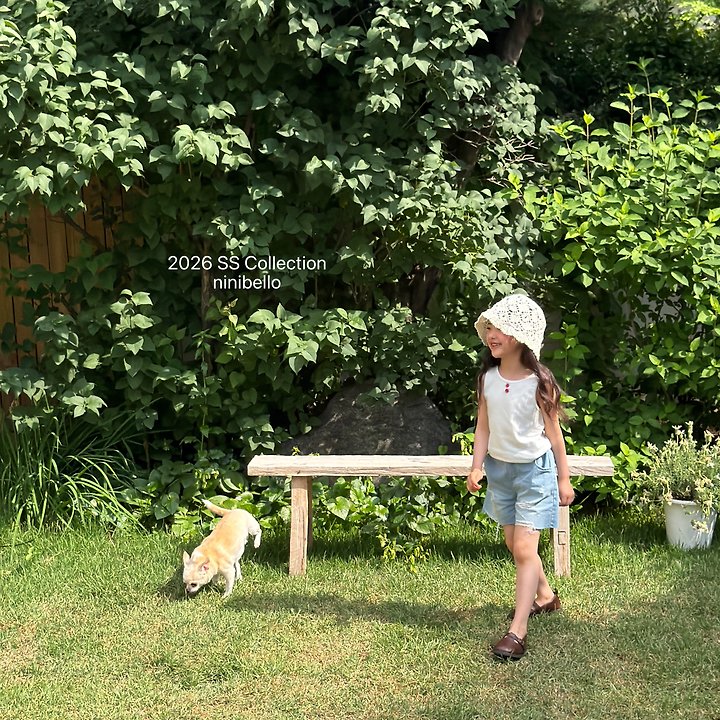 Ninibello - Korean Children Fashion - #fashionkids - Tomato Button Sleeveless Tee - 4