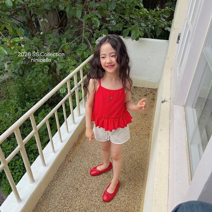Ninibello - Korean Children Fashion - #kidzfashiontrend - Joy Heart Punching Sleeveless Top - 5