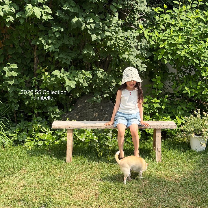 Ninibello - Korean Children Fashion - #littlefashionista - Tomato Button Sleeveless Tee - 8