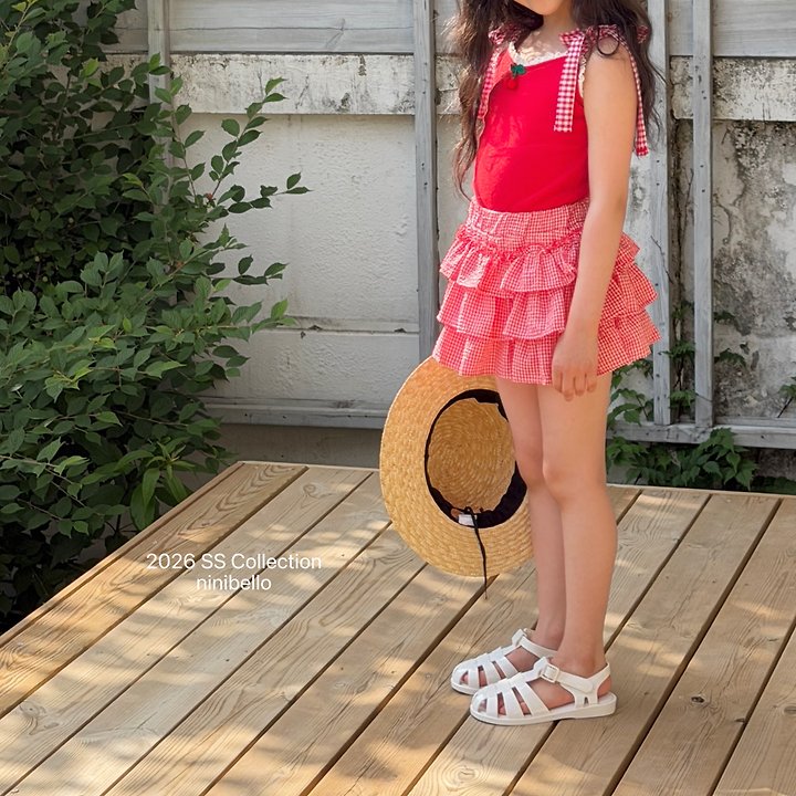 Ninibello - Korean Children Fashion - #littlefashionista - Sweet Tiered Skirt - 3