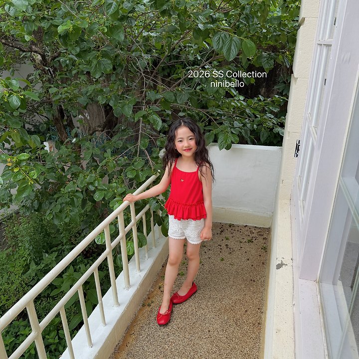 Ninibello - Korean Children Fashion - #magicofchildhood - Joy Heart Punching Sleeveless Top - 8