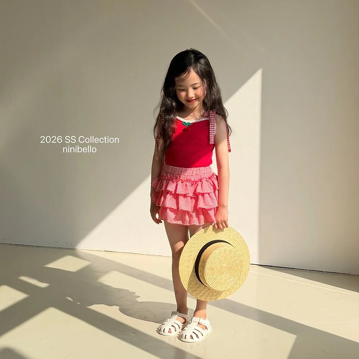 Ninibello - Korean Children Fashion - #littlefashionista - Sweet Tiered Skirt - 4