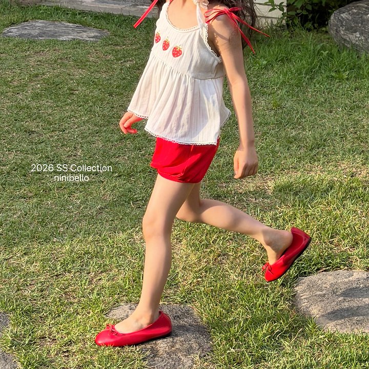 Ninibello - Korean Children Fashion - #minifashionista - Berry Eyelet Blouse Top - 6