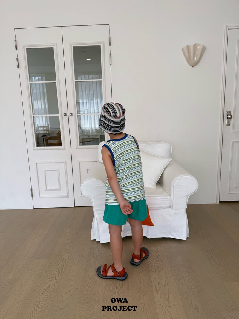 O Wa - Korean Children Fashion - #stylishchildhood - Double Line Tape Pants - 4