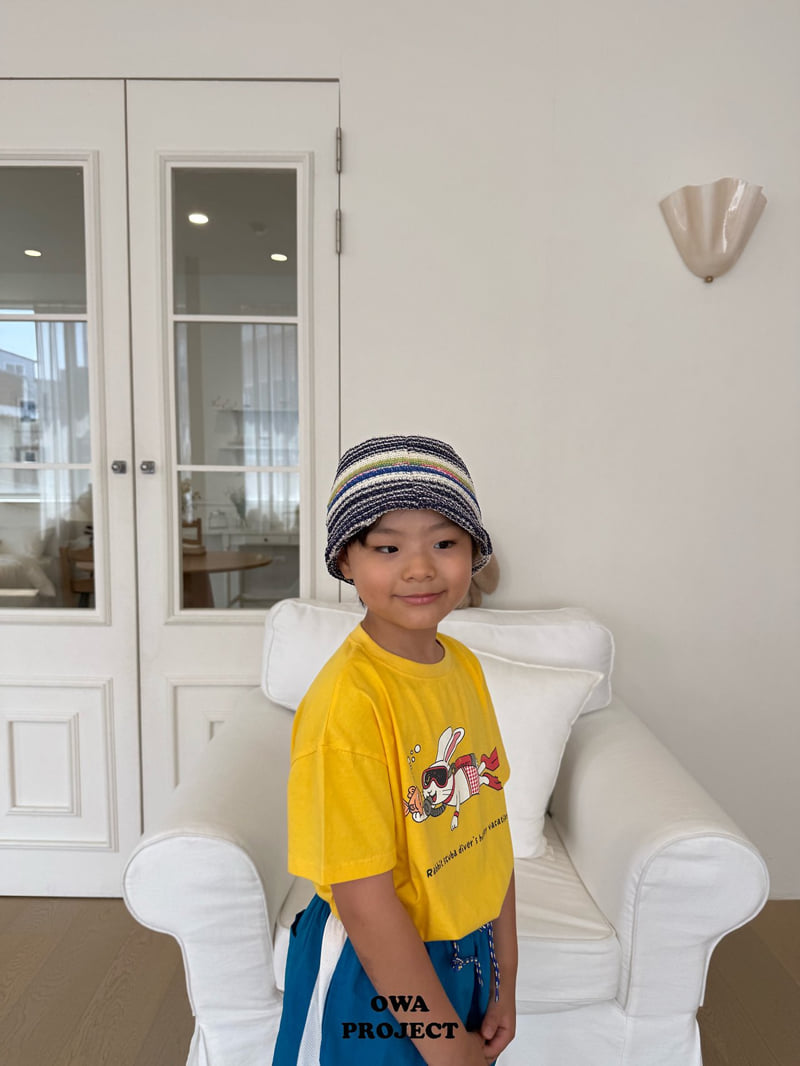 O Wa - Korean Children Fashion - #childofig - Scuba Rabbit Tee - 10