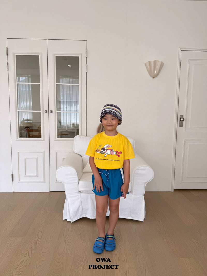 O Wa - Korean Children Fashion - #childofig - Scuba Rabbit Tee - 11