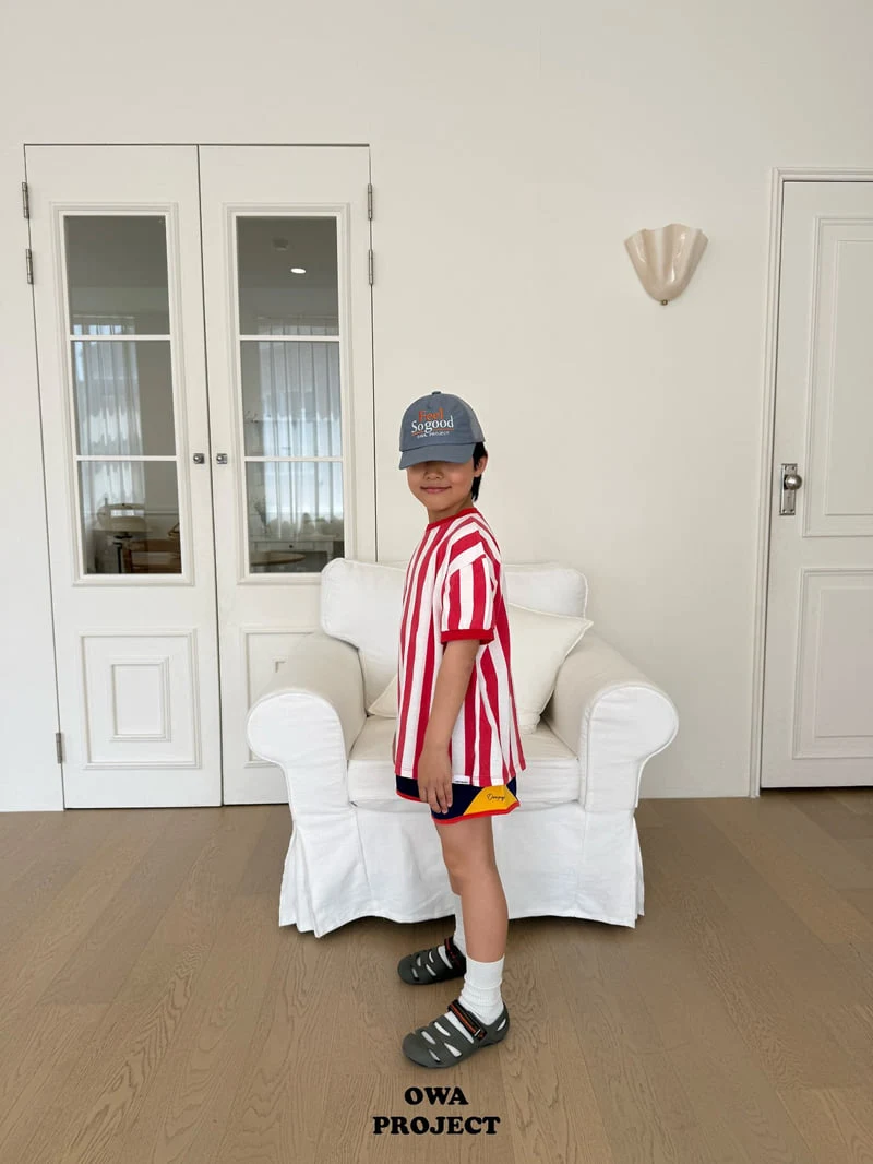 O Wa - Korean Children Fashion - #childofig - Striped Tee - 8