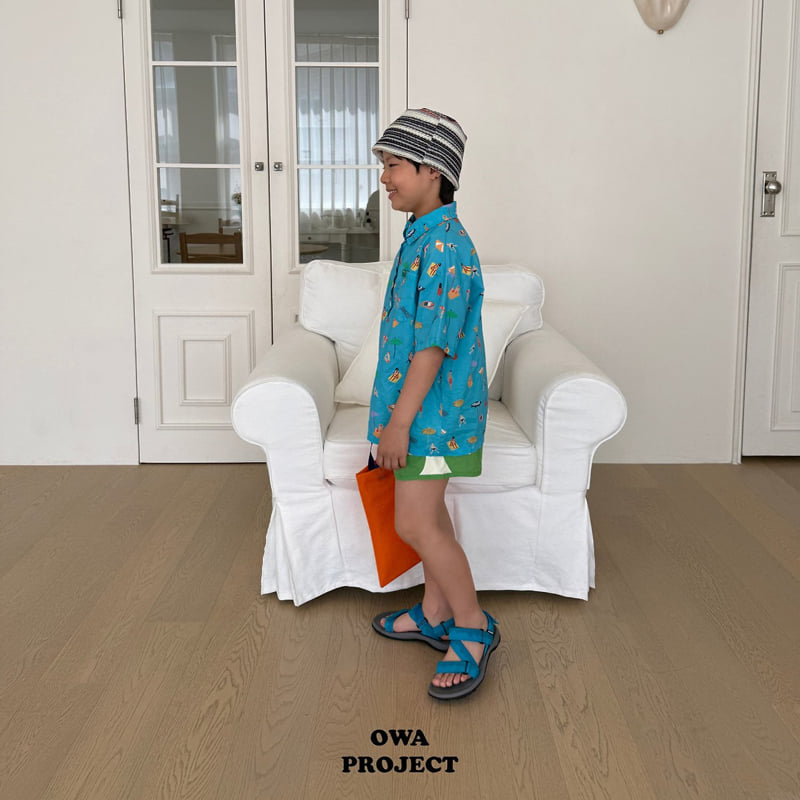 O Wa - Korean Children Fashion - #childrensboutique - Beach Shirt - 6