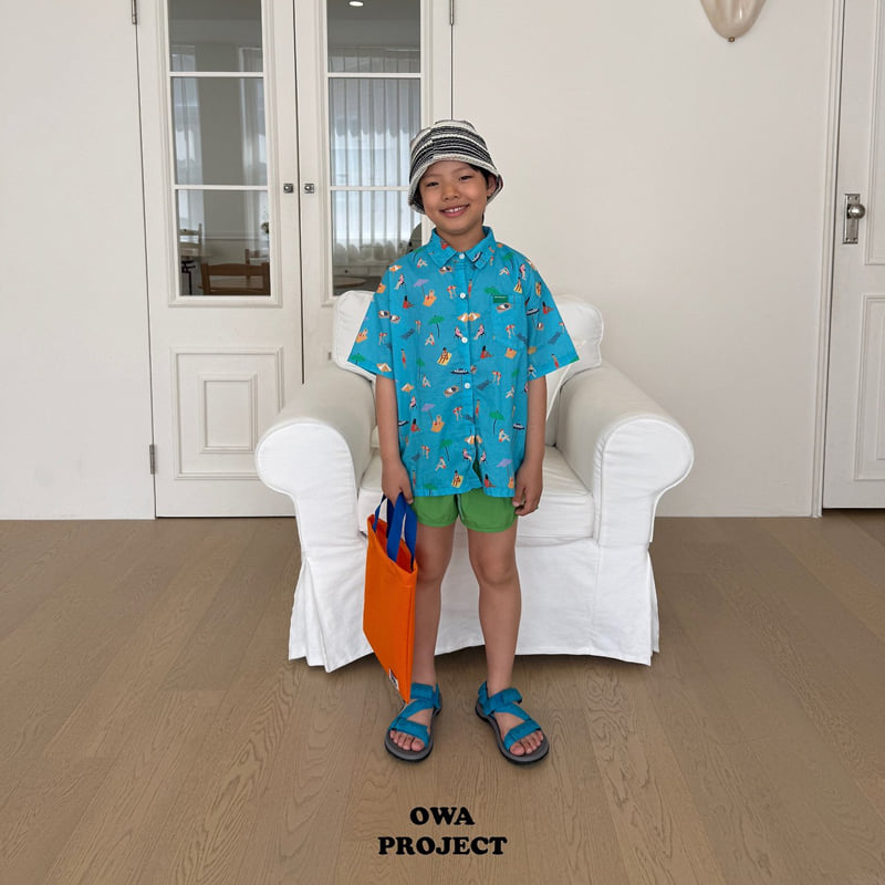 O Wa - Korean Children Fashion - #designkidswear - Beach Shirt - 7