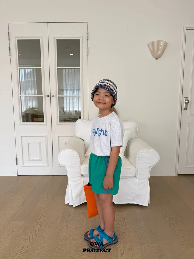 O Wa - Korean Children Fashion - #designkidswear - Double Line Tape Pants - 6