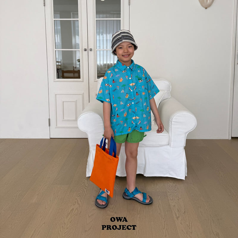 O Wa - Korean Children Fashion - #discoveringself - Beach Shirt - 8