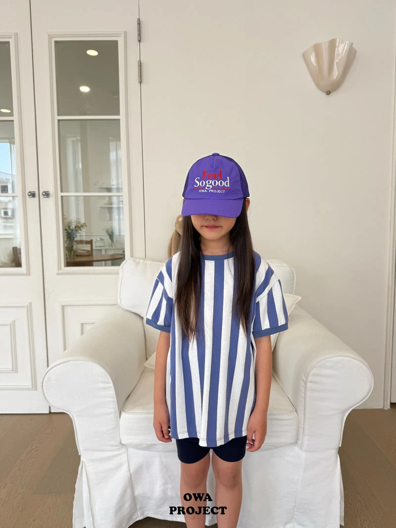 O Wa - Korean Children Fashion - #discoveringself - Striped Tee - 12