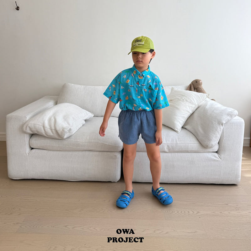 O Wa - Korean Children Fashion - #fashionkids - Beach Shirt - 9