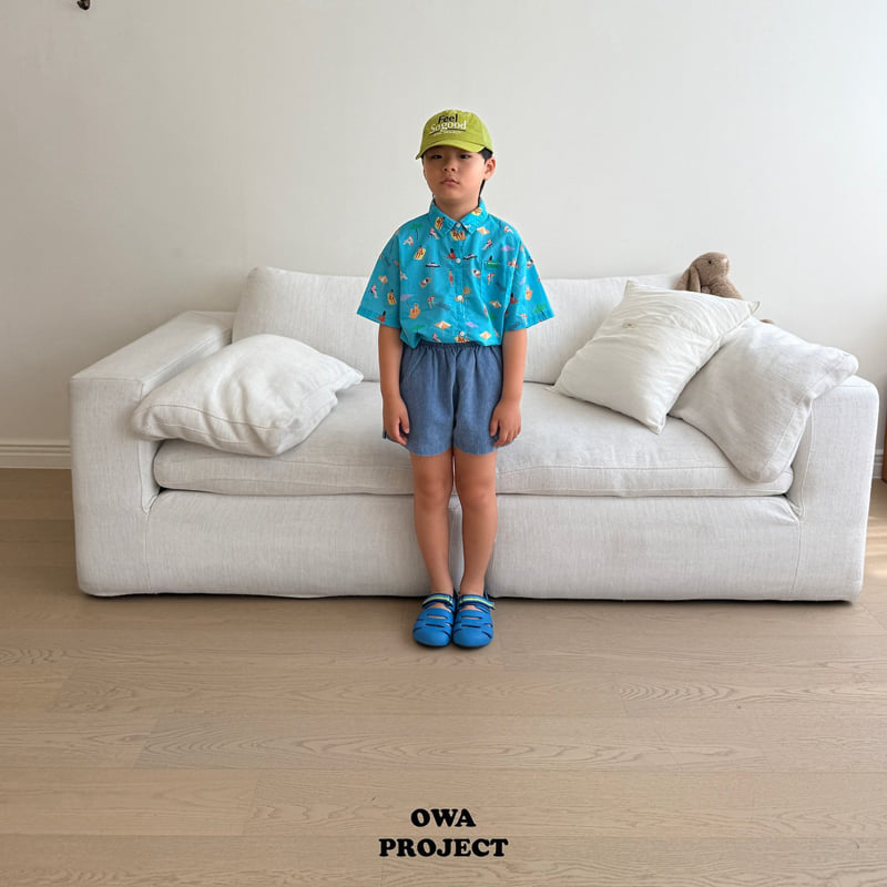 O Wa - Korean Children Fashion - #kidsshorts - Beach Shirt - 10