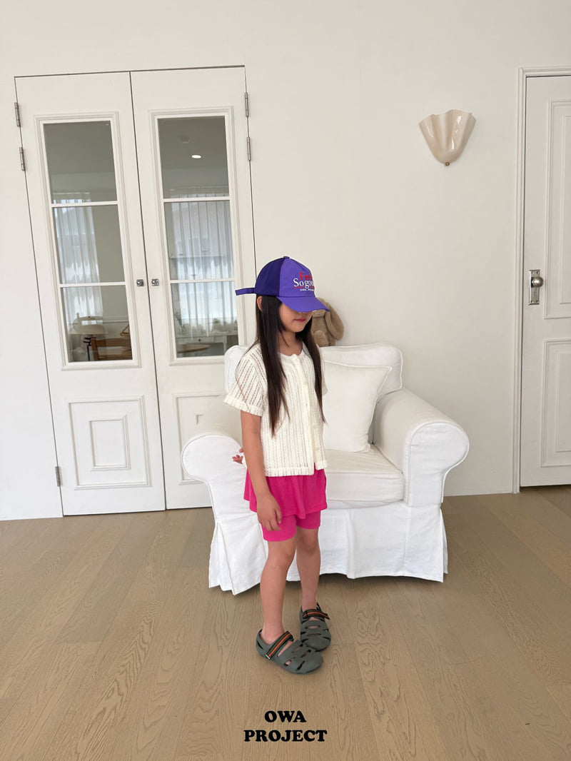 O Wa - Korean Children Fashion - #kidsstore - Slit Skirt Leggings - 8