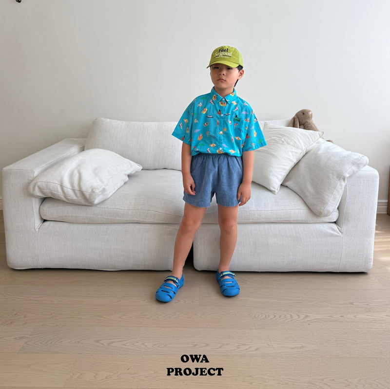 O Wa - Korean Children Fashion - #kidzfashiontrend - Beach Shirt - 12