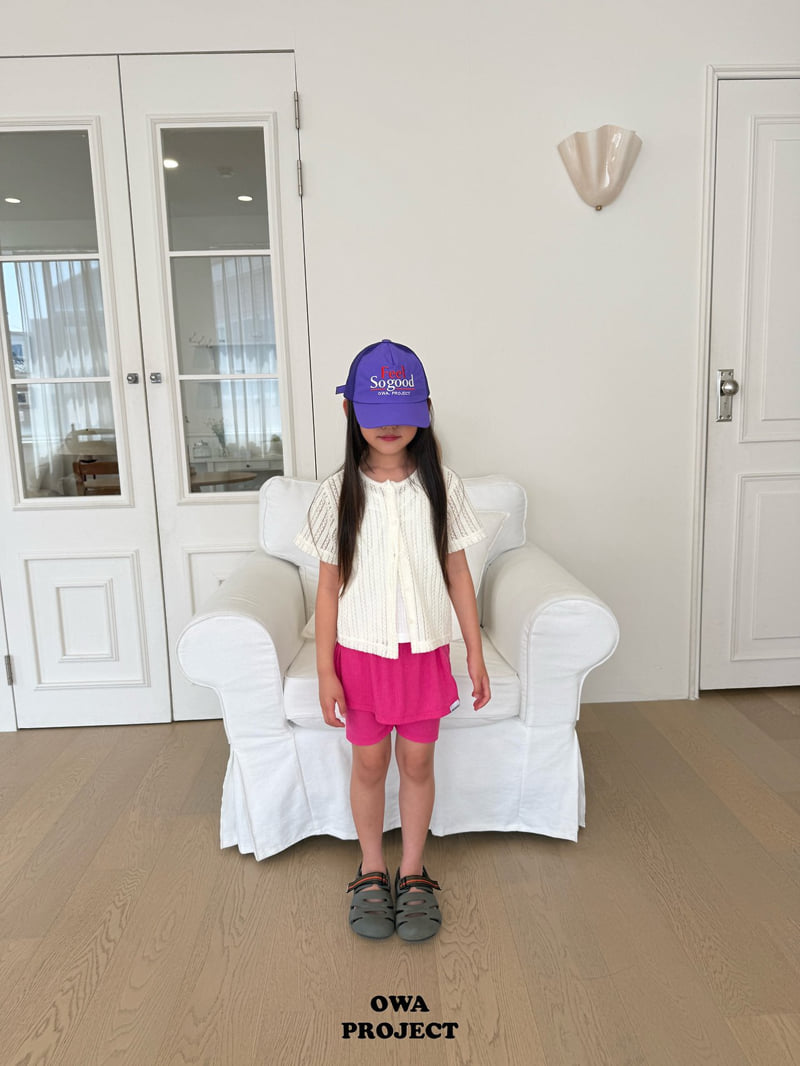 O Wa - Korean Children Fashion - #kidzfashiontrend - Slit Skirt Leggings - 9