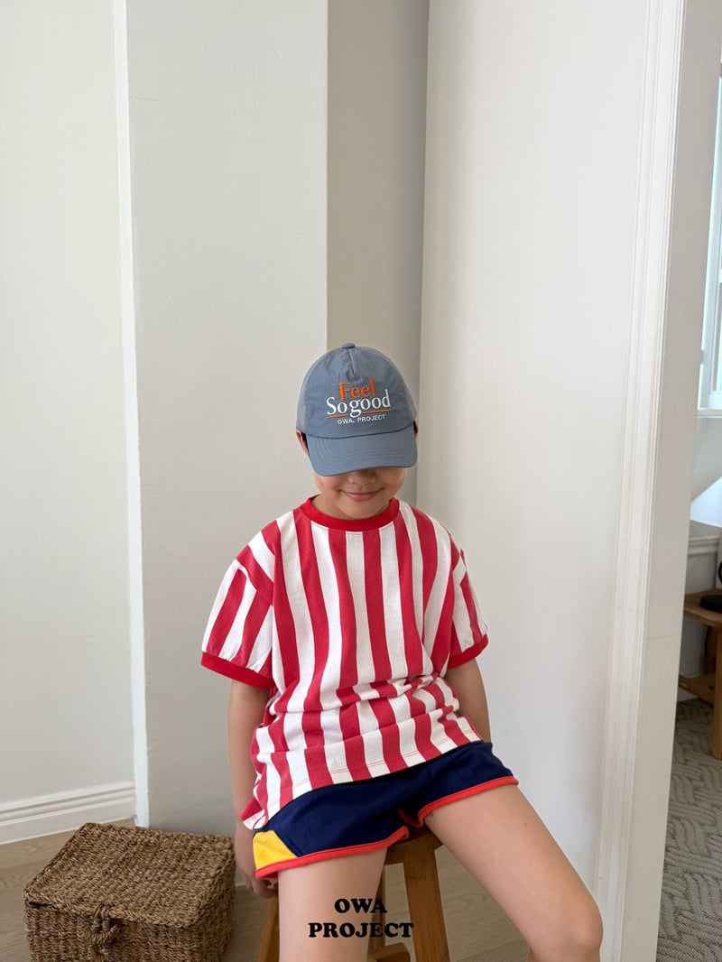 O Wa - Korean Children Fashion - #minifashionista - Striped Tee - 6