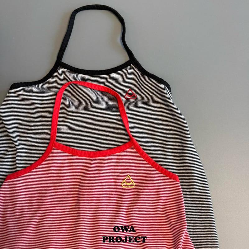 O Wa - Korean Children Fashion - #minifashionista - Single Halter One-piece - 3